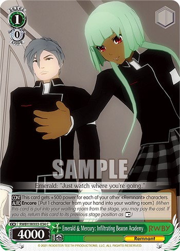 Emerald & Mercury: Infiltrating Beacon Academy - Image 1
