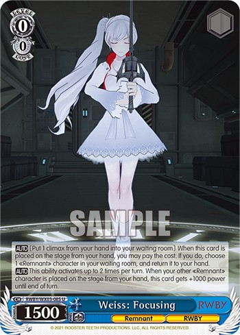 Weiss: Focusing - Image 1