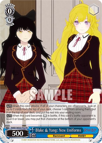 Blake & Yang: New Uniforms - Image 1