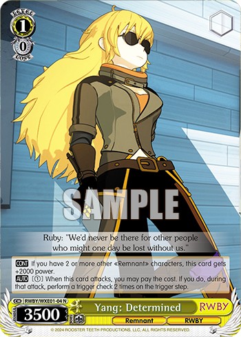 Yang: Determined - Image 1