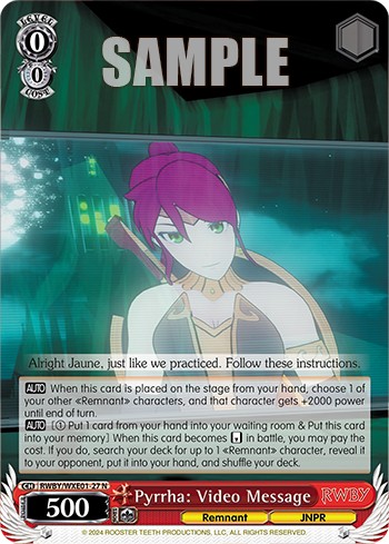 Pyrrha: Video Message - Image 1