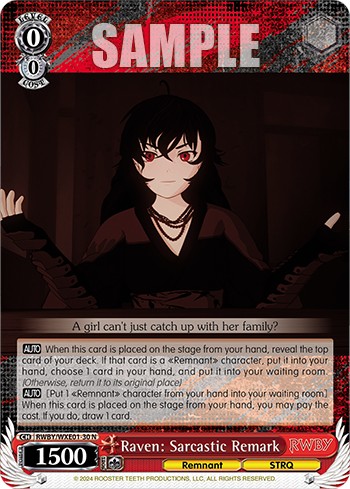 Raven: Sarcastic Remark - Image 1