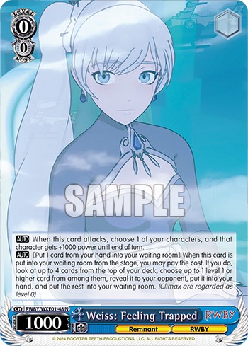 Weiss: Feeling Trapped - Image 1
