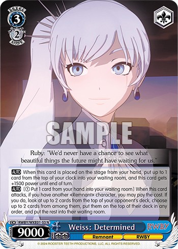 Weiss: Determined - Image 1