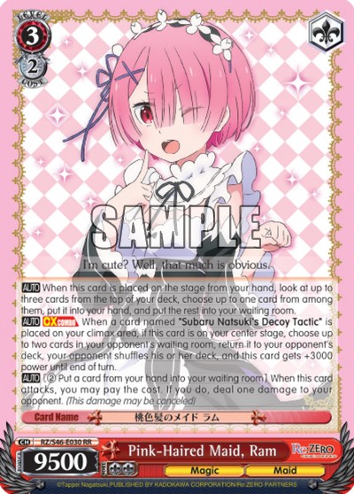 Pink-Haired Maid, Ram - Image 1