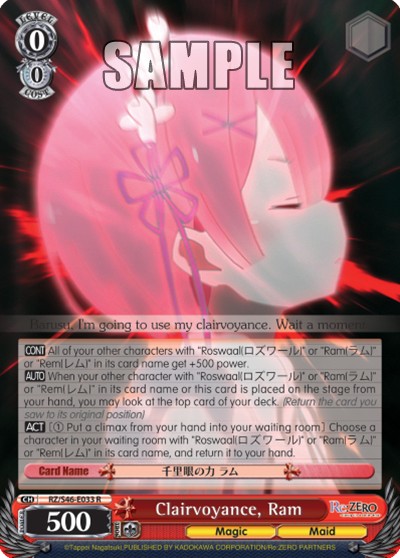 Clairvoyance, Ram - Image 1