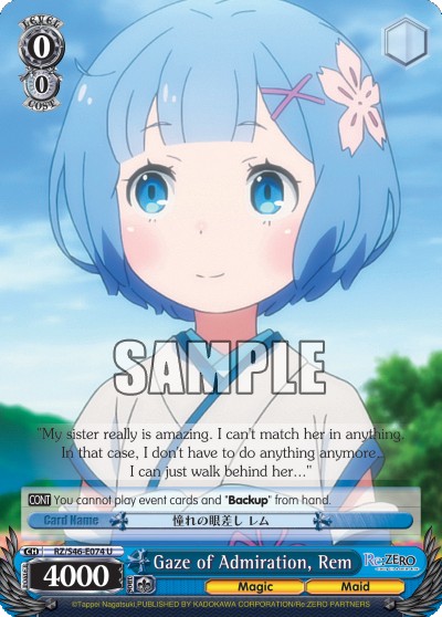 Gaze of Admiration, Rem - Image 1