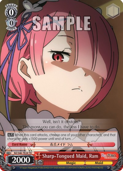 Sharp-Tongued Maid, Ram - Image 1