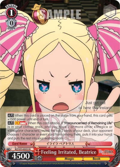 Feeling Irritated, Beatrice - Image 1