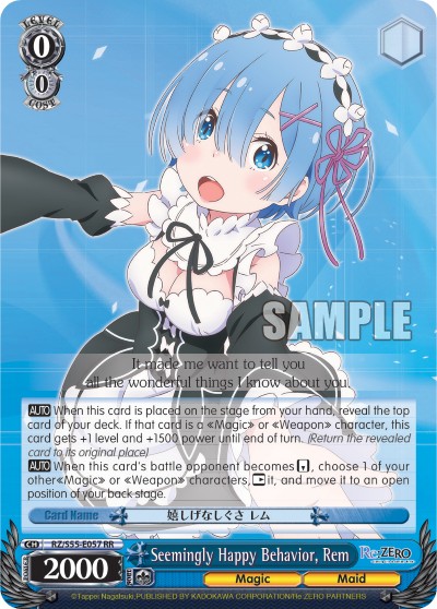 Seemingly Happy Behavior, Rem - Image 1