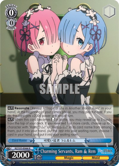 Charming Servants, Ram & Rem - Image 1