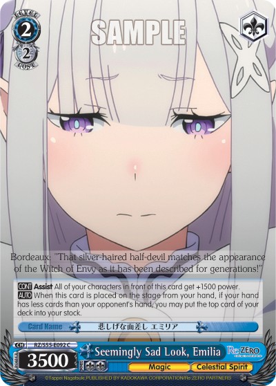 Seemingly Sad Look, Emilia - Image 1