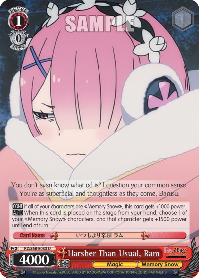 Harsher Than Usual, Ram - Image 1