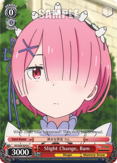 Slight Change, Ram - Image 1
