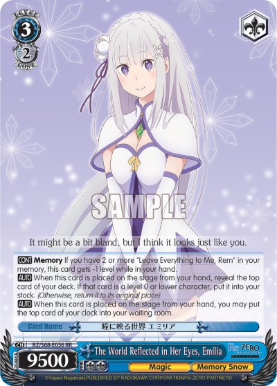 The World Reflected in Her Eyes, Emilia - Image 1