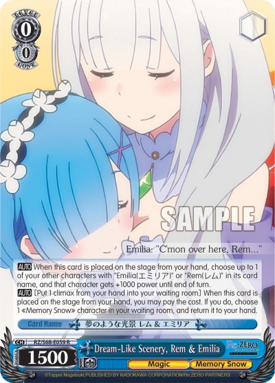 Dream-Like Scenery, Rem & Emilia - Image 1