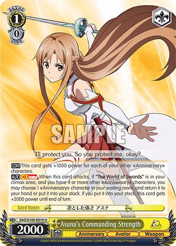 Asuna's Commanding Strength - Image 1