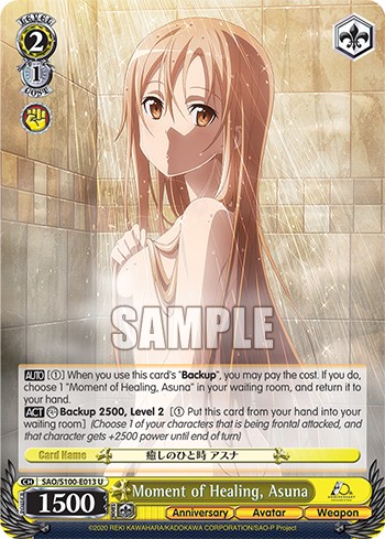 Moment of Healing, Asuna - Image 1