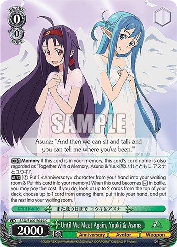 Until We Meet Again, Yuuki & Asuna - Image 1