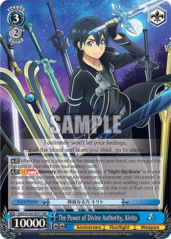 The Power of Divine Authority, Kirito - Image 1
