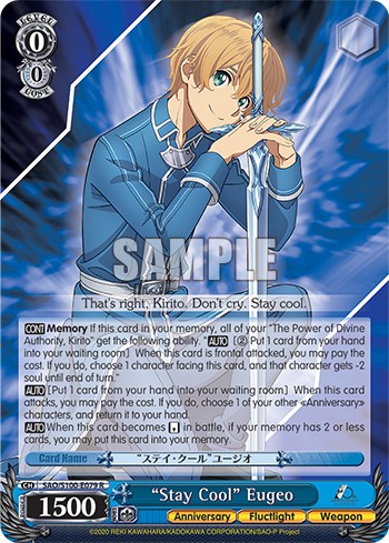 "Stay Cool" Eugeo - Image 1