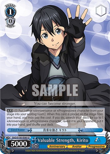 Valuable Strength, Kirito - Image 1