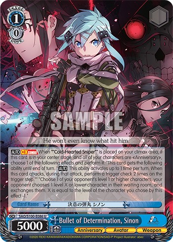 Bullet of Determination, Sinon - Image 1
