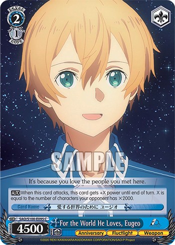 For the World He Loves, Eugeo - Image 1