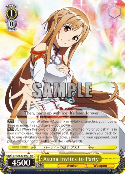 Asuna Invites to Party - Image 1