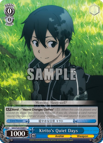 Kirito's Quiet Days - Image 1