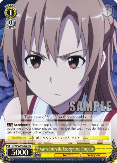 Asuna Enters the Underground Dungeon - Image 1