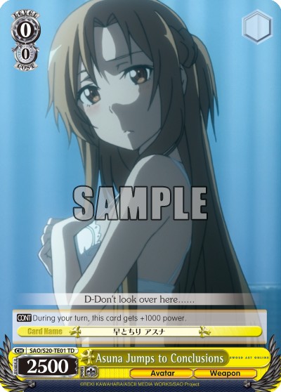 Asuna Jumps to Conclusions - Image 1