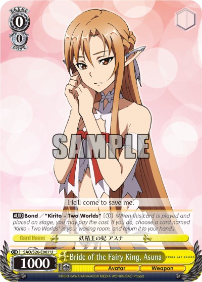 Bride of the Fairy King, Asuna - Image 1