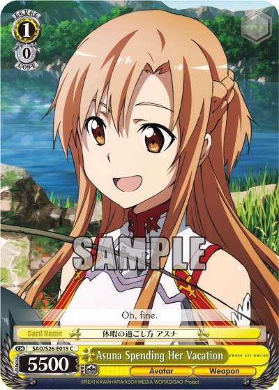 Asuna Spending Her Vacation - Image 1