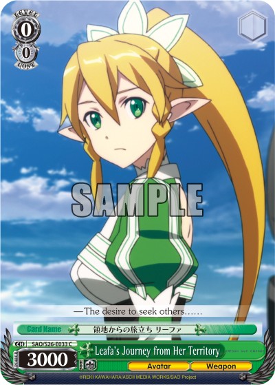 Leafa's Journey from Her Territory - Image 1