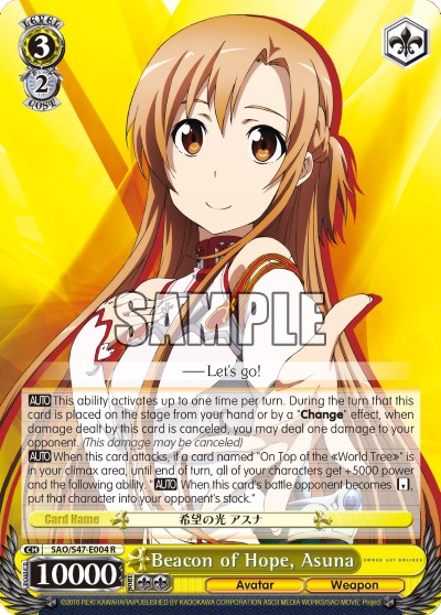 Beacon of Hope, Asuna - Image 1