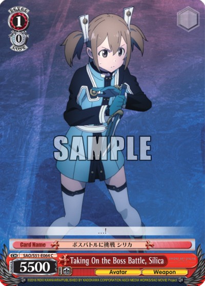 Taking On the Boss Battle, Silica - Image 1
