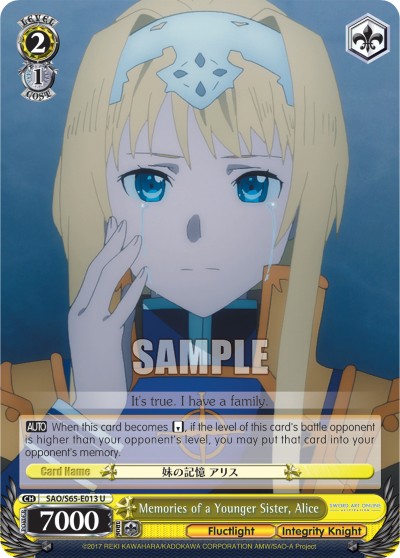 Memories of a Younger Sister, Alice - Image 1