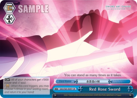 Red Rose Sword - Image 1