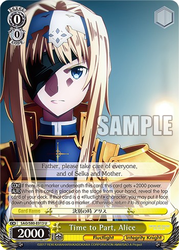 Time to Part, Alice - Image 1