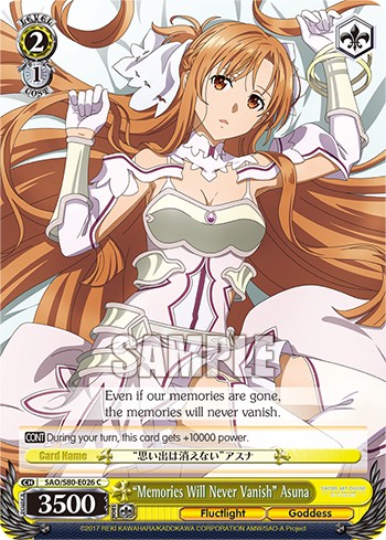 "Memories Will Never Vanish" Asuna - Image 1