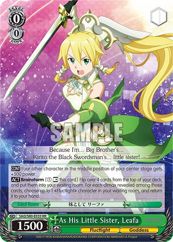 As His Little Sister, Leafa - Image 1