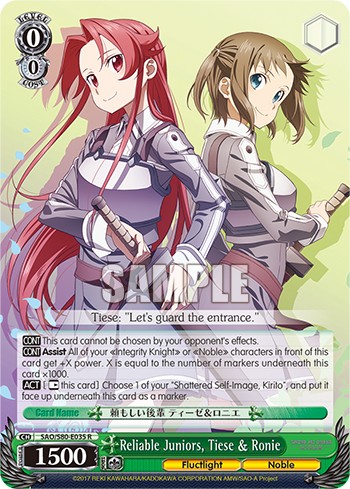 Reliable Juniors, Tiese & Ronie - Image 1
