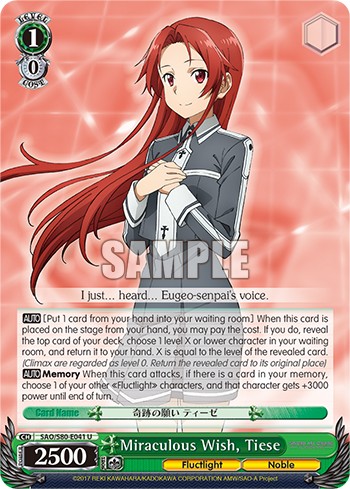 Miraculous Wish, Tiese - Image 1