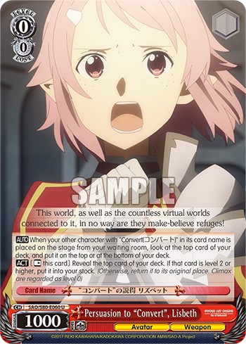 Persuasion to "Convert", Lisbeth - Image 1