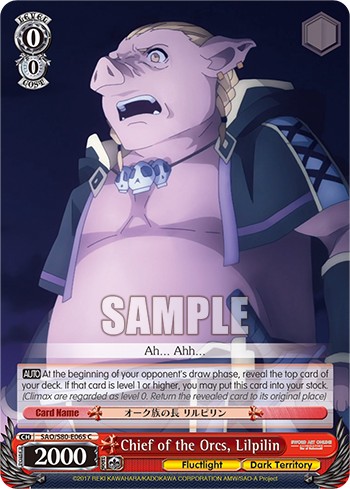 Chief of the Orcs, Lilpilin - Image 1