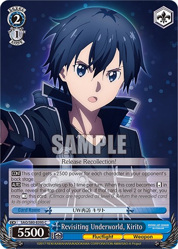 Revisiting Underworld, Kirito - Image 1