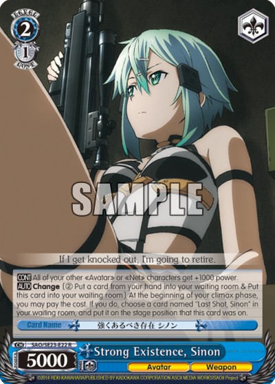 Strong Existence, Sinon - Image 1