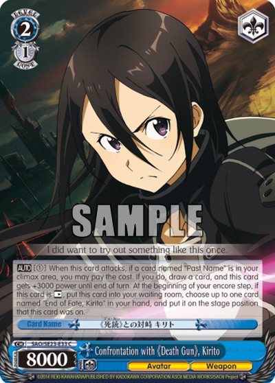 Confrontation with 《Death Gun》, Kirito - Image 1