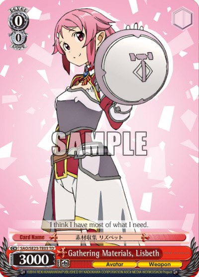 Gathering Materials, Lisbeth - Image 1